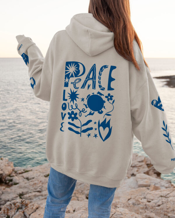 Peace and Love Hoodie