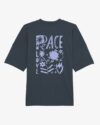 Peace And Love Oversized Organic Shirt
