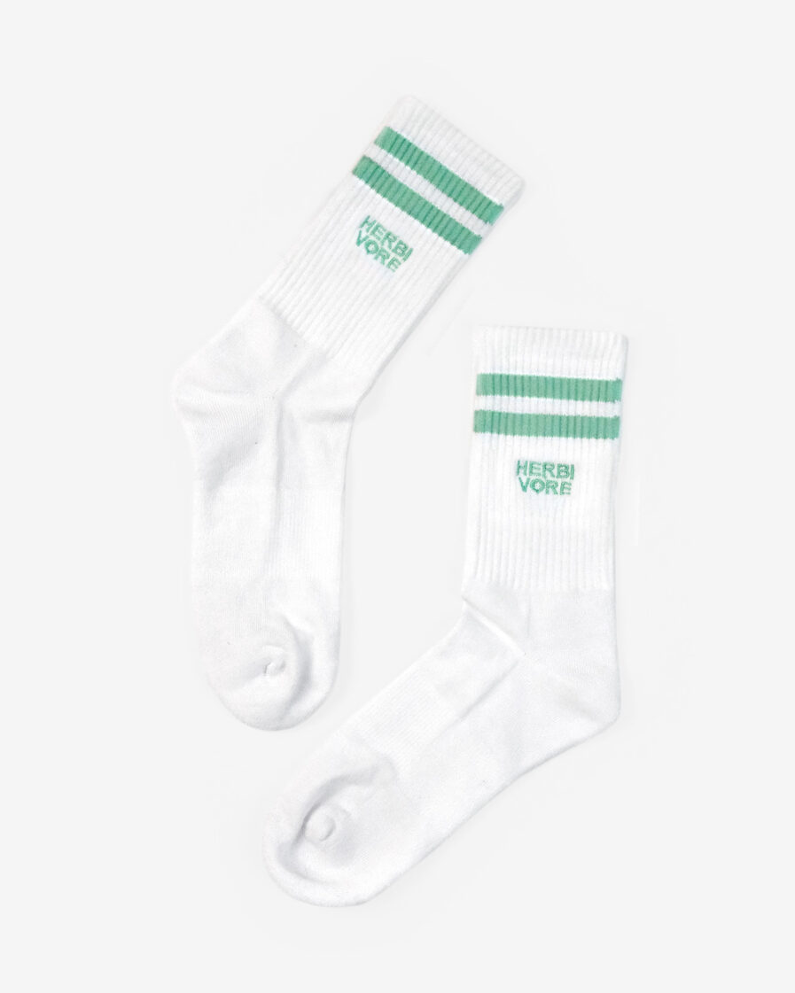 Herbivore Stickmotiv Socken aus Bio-Baumwollmix