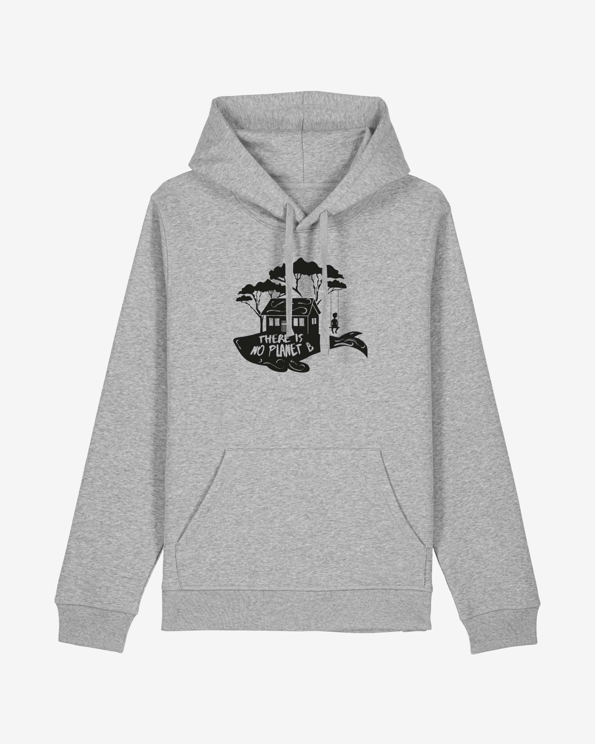 no-planet-b-hoodie-grau