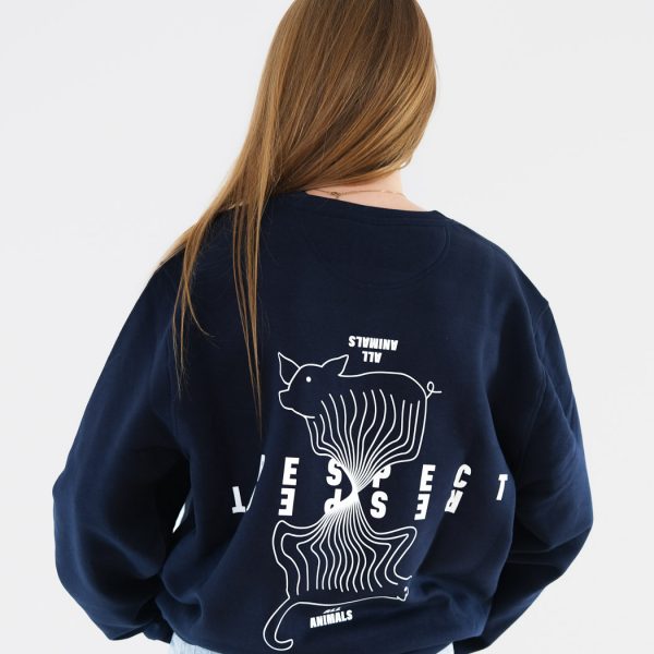 respect-all-animals-sweater-navy-back